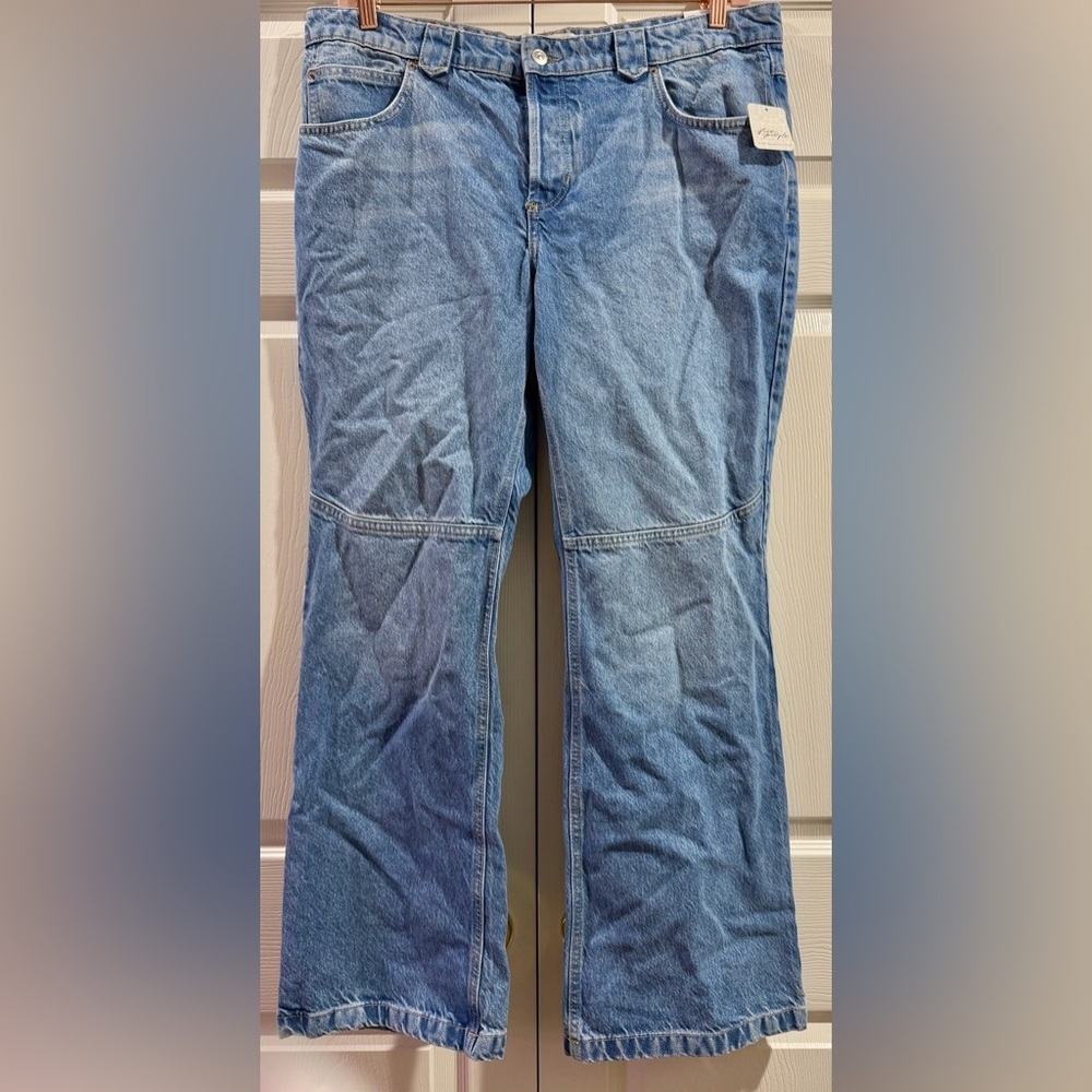 $128 Retail WE THE FREE Flora Low-Rise Bootcut Jeans Women's Size 33 Mai Tai NEW